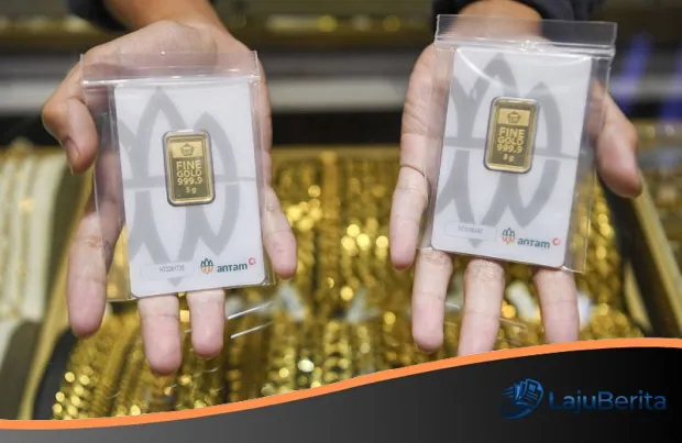 Update Harga Emas Pegadaian Hari Ini: Antam Melaju Sendirian Saat UBS dan Galeri24 Terkoreksi