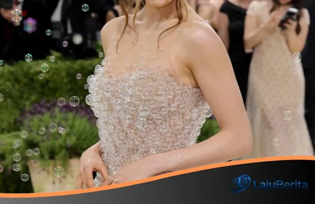Pesona Eileen Gu di Met Gala 2026: Mahakarya 15.000 Gelembung Kaca Iris van Herpen yang Futuristik