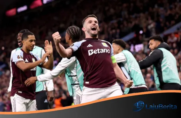 Magis Villa Park: Aston Villa Hancurkan Nottingham Forest 4-0 Menuju Final Liga Europa