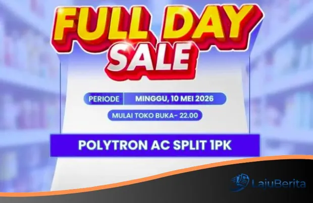 Berburu Kesejukan di Transmart Full Day Sale: Borong AC 1 PK Hemat Rp 1,3 Juta!