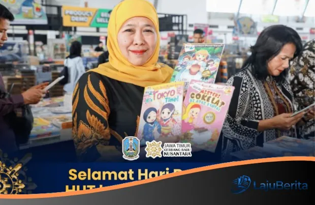 Gaya Hidup Literasi: Khofifah Ajak Generasi Z Jadikan Membaca Sebagai Tren Masa Kini