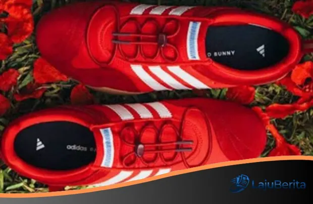 Sentuhan Membara Bad Bunny x adidas: Menghidupkan Estetika Flamboyan dalam Siluet Ballerina Sneakers