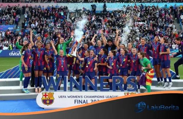 Dominasi Mutlak di Oslo: Barcelona Gilas Lyon 4-0 untuk Amankan Takhta Liga Champions Wanita 2025/2026