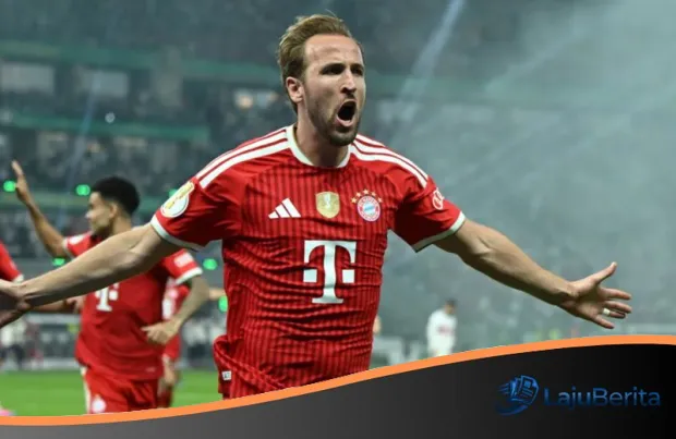 Dominasi Mutlak Die Roten: Hattrick Harry Kane Bawa Bayern Muenchen Rengkuh Takhta Piala Jerman 2025/2026
