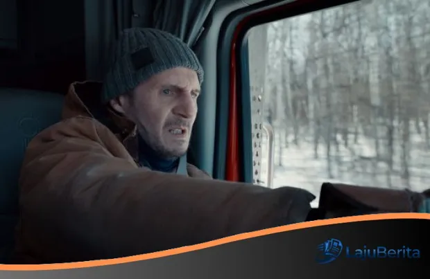 Sinopsis The Ice Road: Aksi Menegangkan Liam Neeson Taklukan Jalur Maut Manitoba di Bioskop Trans TV