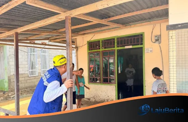 Amanah Presiden di Tengah Kepungan Banjir: Sapi Kurban ‘Monster’ 1 Ton Sentuh Warga KAT Didingga