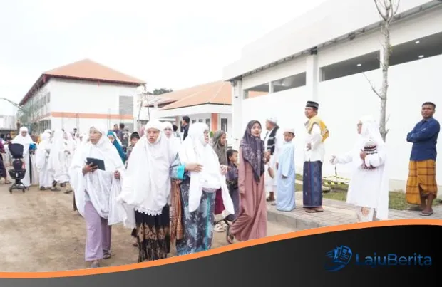 Wujud Nyata Kepedulian Sosial, Nindya Karya Hidupkan Semangat Iduladha di Tengah Proyek Sekolah Rakyat Kediri