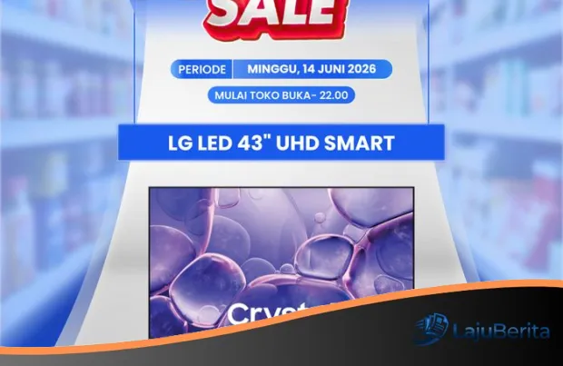 Gebrakan Transmart Full Day Sale: Cara Cerdas Boyong Smart TV 43 Inci dengan Harga Miring