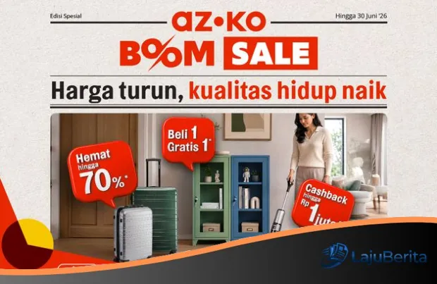 Pesta Diskon Besar: AZKO BOOM SALE 2026 Hadirkan Solusi Hunian Nyaman dan Ekonomis bagi Keluarga Indonesia