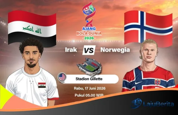 Prediksi & Susunan Pemain Irak vs Norwegia: Duel Monster Gol Aymen Hussein Lawan Erling Haaland di Piala Dunia 2026