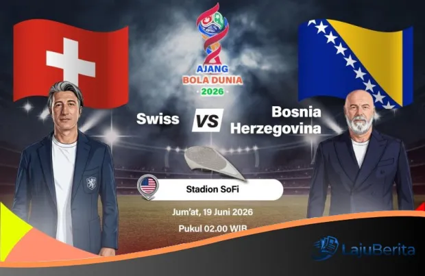 Dominasi Total di Los Angeles: Swiss Hancurkan Bosnia 4-1 dan Puncaki Klasemen Grup B