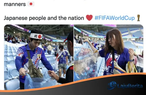 Polemik Standar Ganda: Mengapa Aksi Bersih-Bersih Fans Jepang di Piala Dunia Menuai Kritik Pedas dari Kaum Hawa?