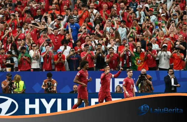 Pesta Gol di Houston: Cristiano Ronaldo Mengamuk, Portugal Benamkan Uzbekistan Lima Gol Tanpa Balas