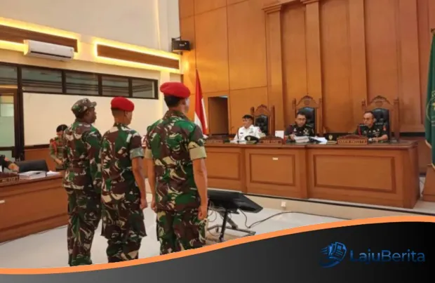 Babak Baru Kasus Pembunuhan Kacab Bank: Tiga Oknum Prajurit TNI Layangkan Eksepsi di Pengadilan Militer