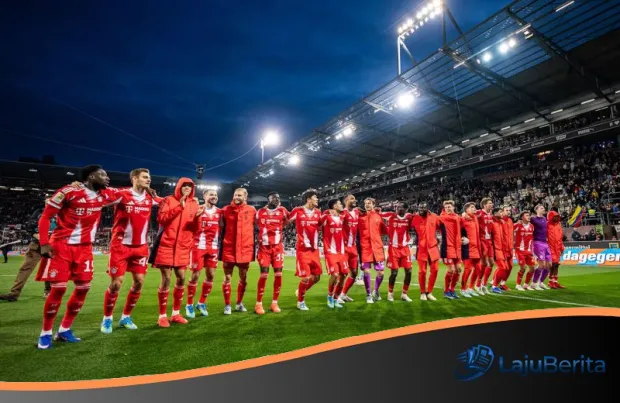 Bayern Muenchen Pesta Gol di Hamburg, Gelar Juara Bundesliga Kini di Depan Mata