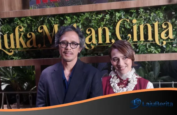 Chemistry ‘Aquarius’ Sha Ine Febriyanti dan Teddy Soeriaatmadja Berlanjut di Serial Luka, Makan, Cinta
