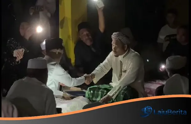 Momen Syahdu di Tengah Kegelapan: Kala Resepsi Pernikahan Berubah Menjadi Jamuan Candle Light Dinner Romantis