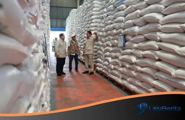Pastikan Ketahanan Pangan Aman, Presiden Prabowo Pantau Langsung Meluapnya Stok Beras di Gudang BULOG Magelang