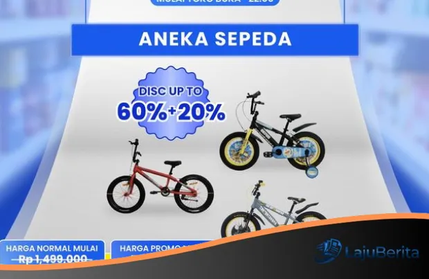Serbu Promo Sepeda Transmart Full Day Sale: Diskon Fantastis Hingga Jutaan Rupiah
