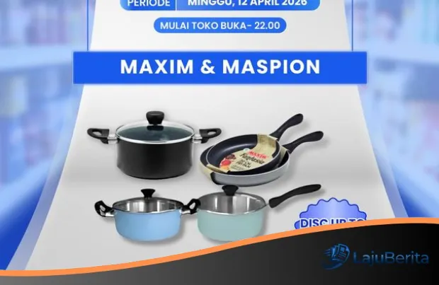 Serbu Transmart Full Day Sale: Set Alat Masak Premium Banting Harga Hingga Jutaan Rupiah!