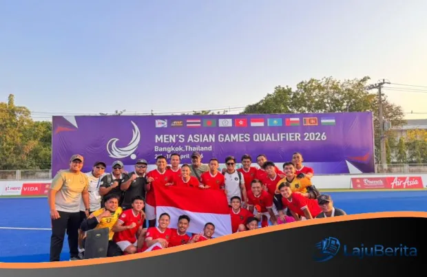 Tiket Asian Games 2026 Diamankan, Timnas Hoki Putra Indonesia Ukir Prestasi Gemilang di Thailand
